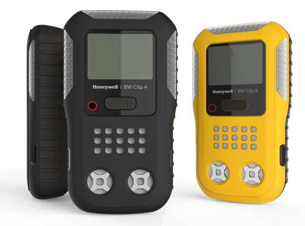 Honeywell BW Clip 4 เครื่องตรวจจับก๊าซแบบพกพา 4-in-1